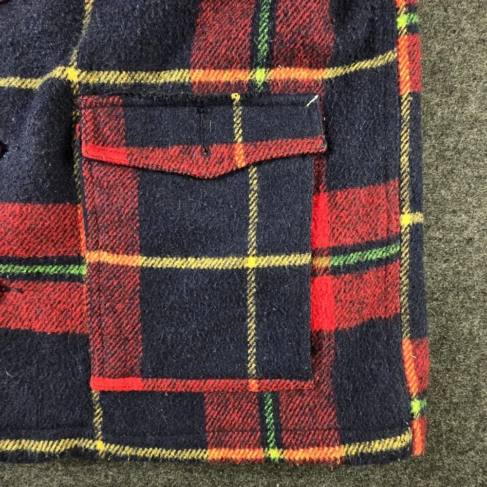 VTG Altamont Brian Slash Hansen Mens Sherpa Flannel Shacket Skater Plaid Size L